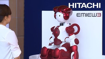 「EMIEW3」を活用した旅客サービスの実証実験　デモンストレーション Part3 - 日立