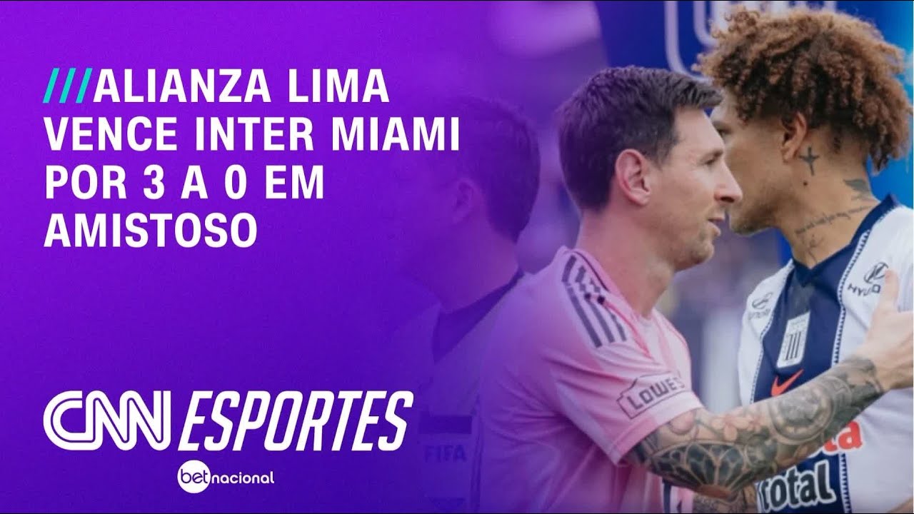 Com Messi, Inter Miami é atropelado em amistoso por time da Libertadores | CNN PRIME TIME