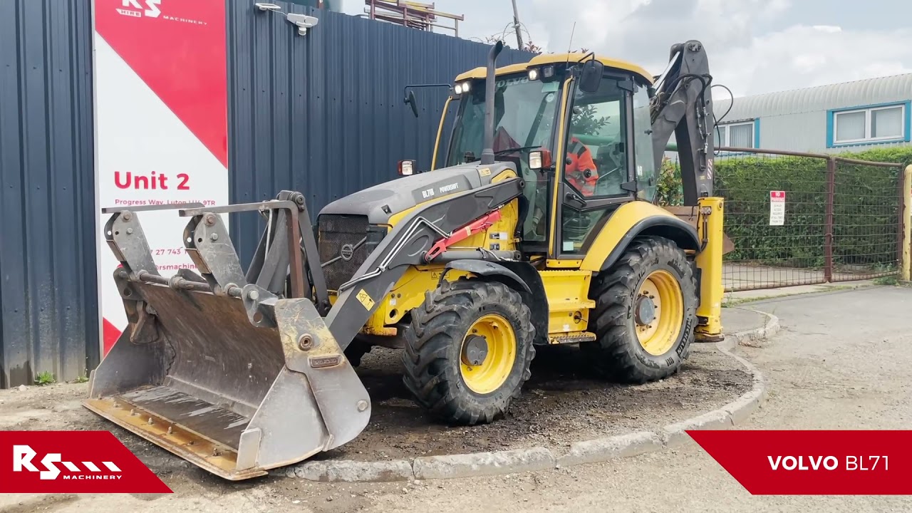 volvo bl 71 - jcb 3cx kot düşürme