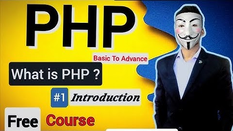 PHP tutorial in hindi 🔥 |  what is PHP ? #1 introduction | Techcordy