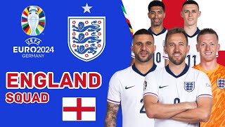 ENGLAND Official Squad For UEFA EURO 2024 | England Squad | UEFA Euro 2024 | FootWorld