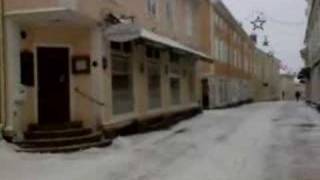 Vinterdag I Gamla Stan I Eksjö