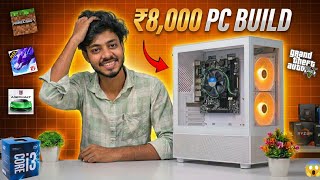 Rs 8,000 Gaming and Editing Pc Build | Intel i3 3Gen in 2026 🔥