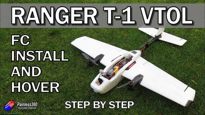 Ranger T-1 VTOL Build: Video 3. Installing the Matek F405-VTOL and first test hover!
