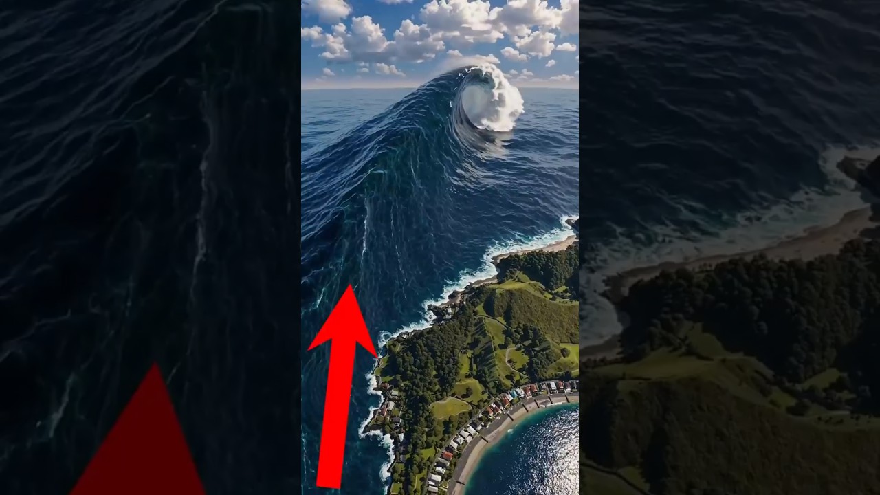 Top 5 VAGUES GÉANTES les plus TERRIFIANTES filmées sur caméra ! 🌊😱 