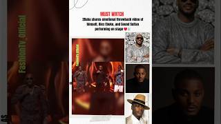 2Baba shares emotional throwback video of himself, Alex Ebuko, and Sound Sultan performing on stage