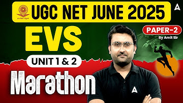 UGC NET Environmental Science Paper 2 Marathon | UGC NET Environmental Science | By Amit Sir