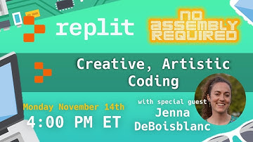 Artistic Creative Coding w/ Jenna deBoisblanc