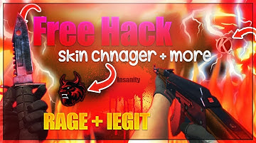 Insanity Cheats -*Skin Changer, Aim Assist, Rage, Fov Walls +more* Official Review