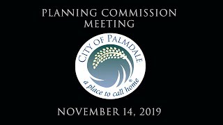 Planning Commission Mtg. - 11/14/19
