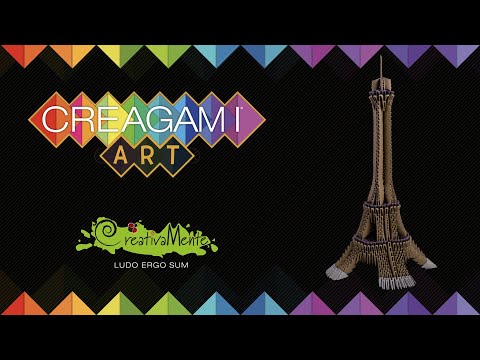 Video: Come realizzare la Torre Eiffel senza carta in modo rapido e semplice?