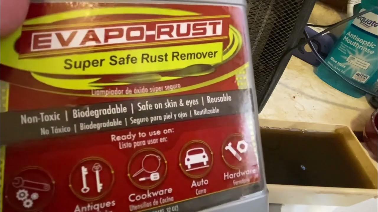 Cleaning rusty sockets with EvapoRust YouTube