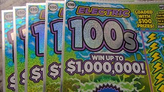 MI Lottery - 🔥Rule of 5🔥 - ⚡️ELECTRIC 100s⚡️ - Can we shock ourselves with a big win?💲💲💲 #winner