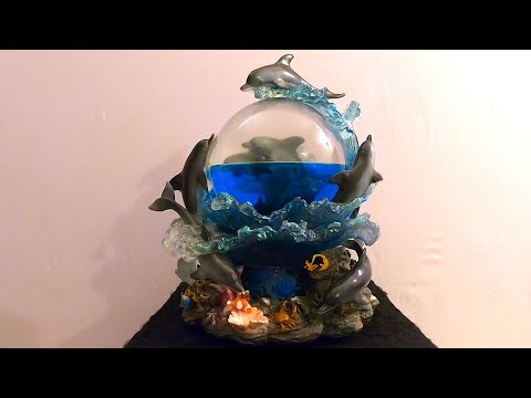 Ep. 8 - Snowman In The Woods Snow Globe Repair - Discolored Water Change 