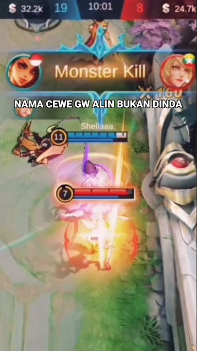story WA Mobile Legends Terbaru - dinda jangan marah marahh🎶