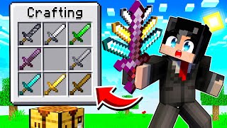 Minecraft, but SWORDS are Strong OP!