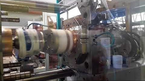 SW830 Single Cavities 2L bucket Side Entry IML Solution