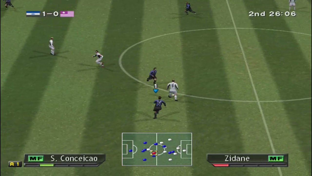 Konami Cup: R.Madrid vs Inter (2nd half) [Group stage, matchday 2] - WS: WE6 Final Evolution