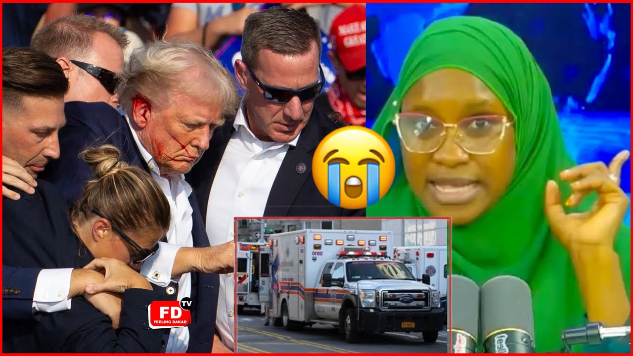 ⁣Urgent la mauvaise nouvelle tombe sur Donald Trump :Évacué en urgence d’un gala: Ndack Mbacké donne