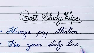 Secret Study Tips of toppers to score highest in exam | 10 Secret study tips for students