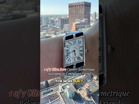 1 7 ULTRA RARE Cartier Asymétrique Inside Millennium Tower Cartier 