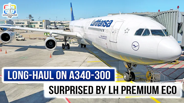 TRIP REPORT | First Time on Lufthansa A340 Premium Eco | New York to Frankfurt | Lufthansa A340-300