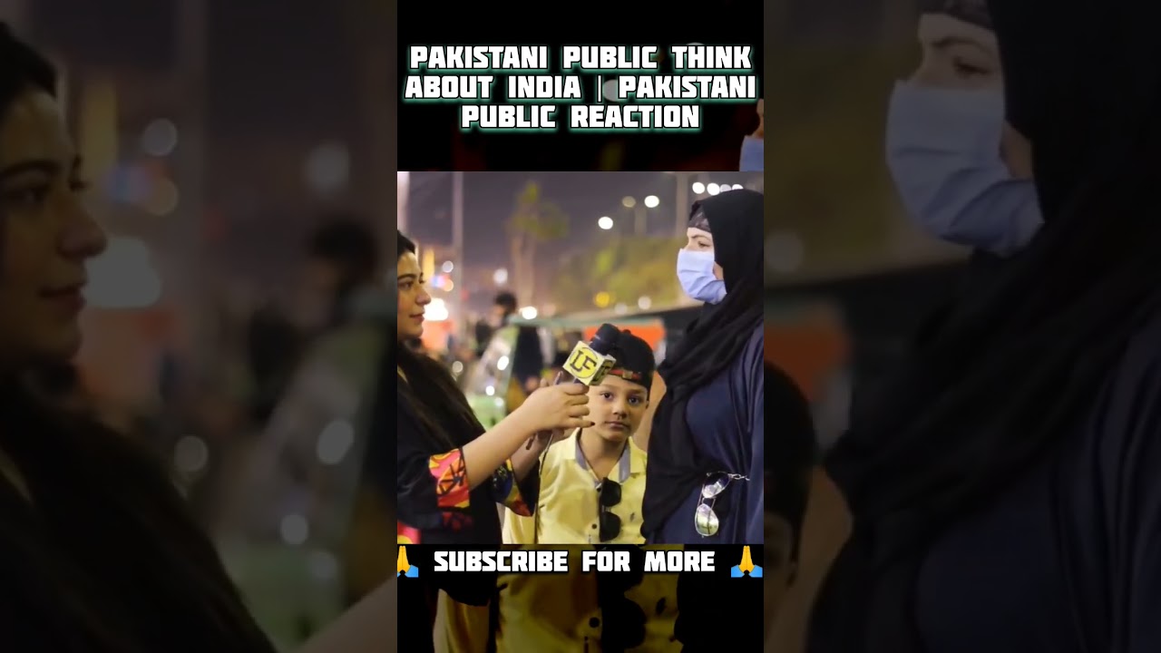 The Pakistani Younger Generation Think about India | Pakistani Younger Generation Reaction 😱