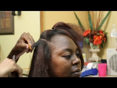 How To Give Bounce To Pressed African American Hair African