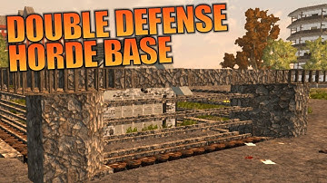 DOUBLE DEFENSE HORDE BASE | WotW MOD 7 Days to Die | Let