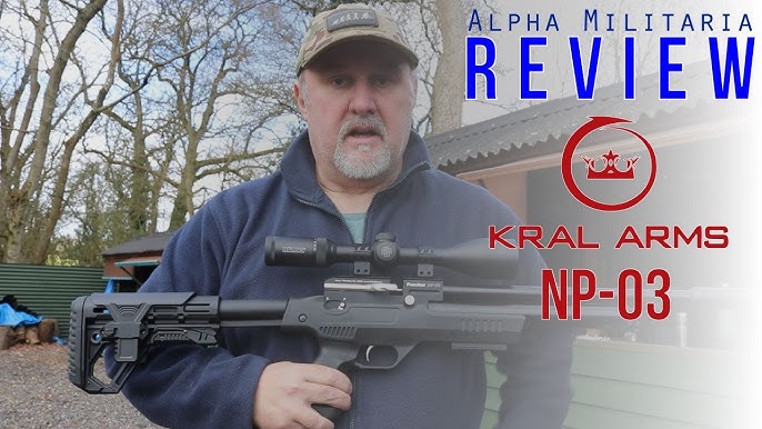 Carabina PCP Kral Puncher Knight sintetica 4.5 y 5.5 mm trae 2 cañones, uno  de cada calibre KPKS45-55 > Espadas y mas