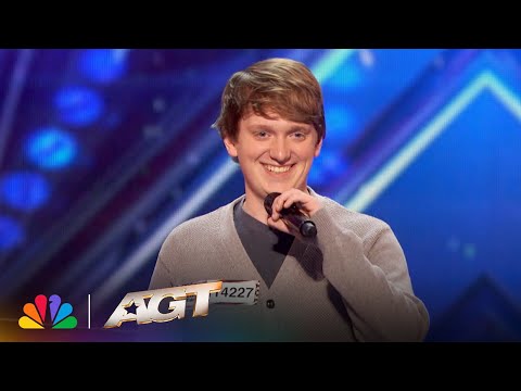 Ryan Beard Homeschooled Singer Charms The Crowd With Hilarious Tune America's Got Talent