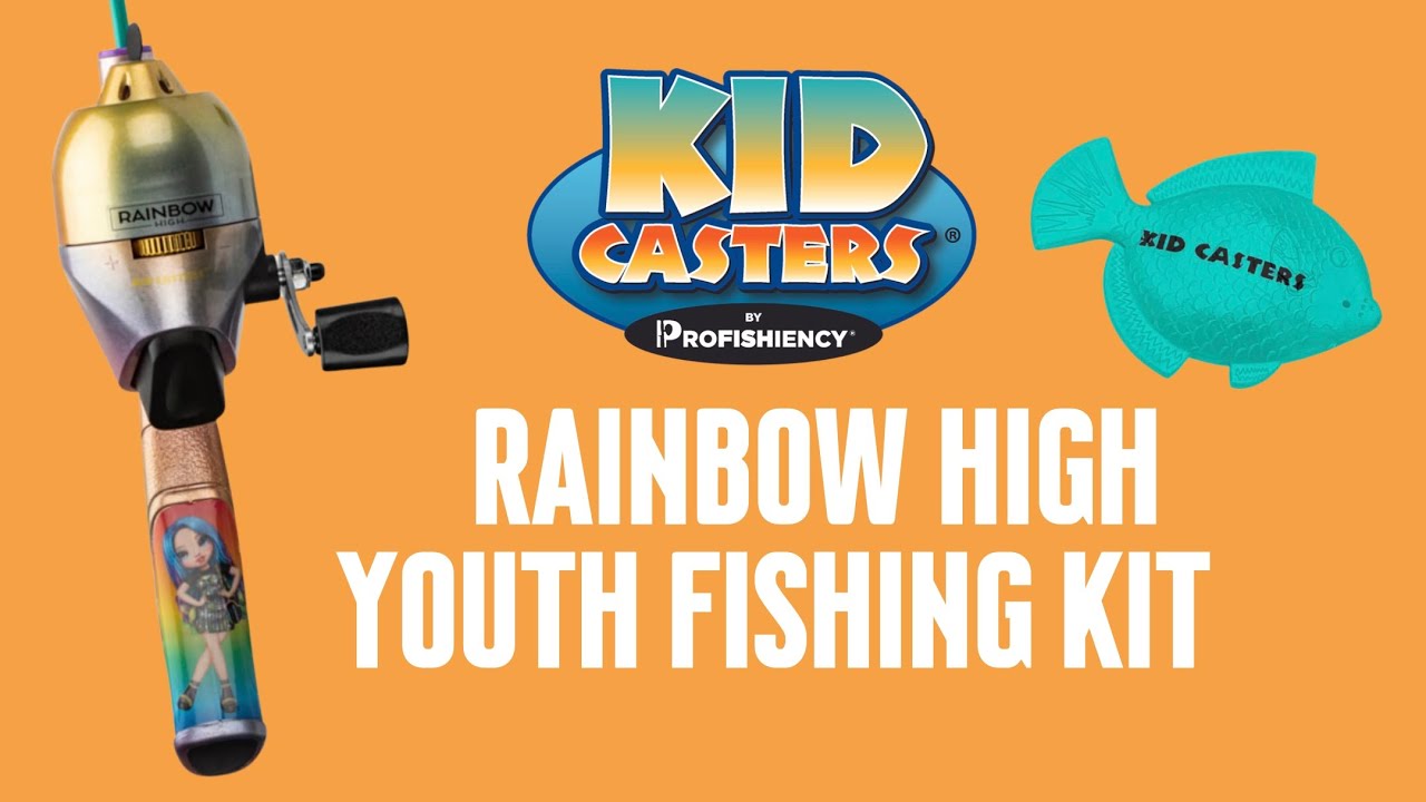 Rainbow High Kid Casters Youth Fishing Kit 