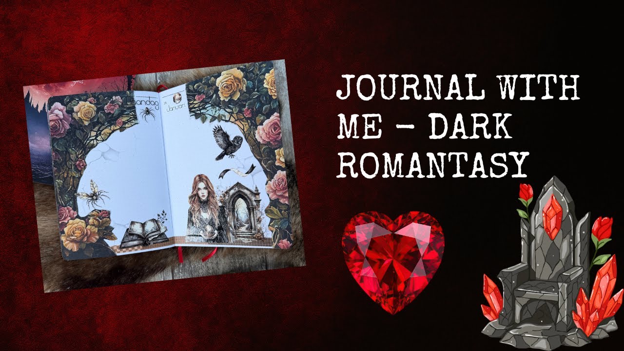 Journal with me | Dark romantasy