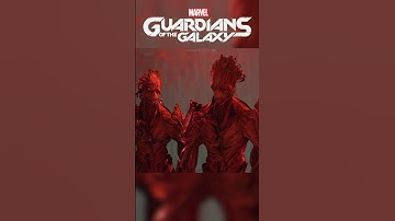Two Groots In Marvel