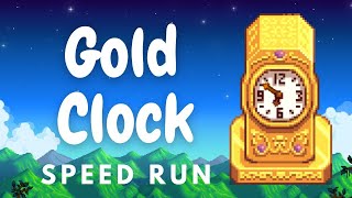 How Fast Can I Get The The Clock | Stardew Valley Speed Run screenshot 4