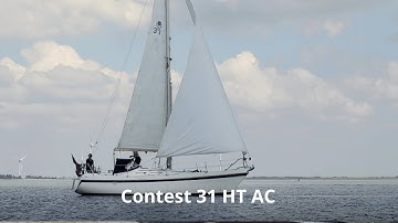 Contest 31 HT AC (1978) Klassiek Zeiljacht met Updates & Ruime Indeling