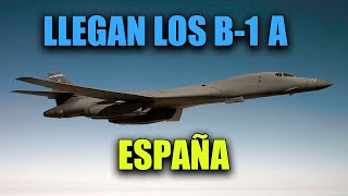 Bombarderos Supersónicos Aterrizan en España