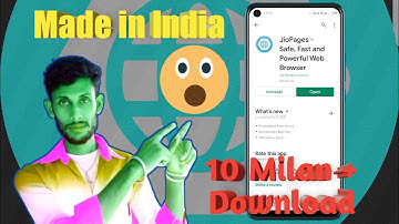 Made in India !! Browser JIO PAGES first look and features..
