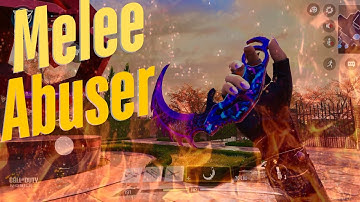 CODM Melee Abuser – Dominating with the Knife! 🔥✨😎 #codm #melee #meleeweapon #codmcommunity
