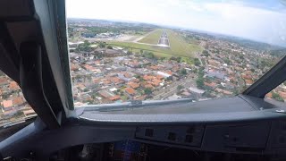 VISÃO DOS PILOTOS DE CAMPINAS PARA LONDRINA | VOO NO COCKPIT DO ATR 72-600 ✈