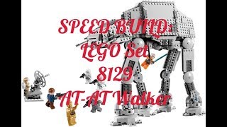 SPEED BUILD: LEGO Set 8129 AT-AT Walker!