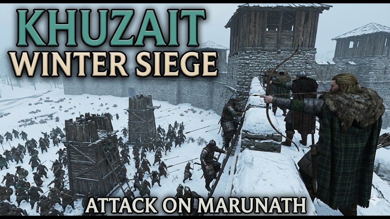 Frozen Walls of Marunath: Can Battanian Fian Champions Stop the Khuzait Assault?