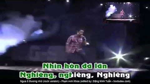 Ngựa ô thương nhớ (karaoke version) - Phạm Anh Khoa (chỉ nhạc, không lời)
