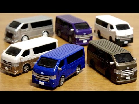 It feels like a craftsman's car! The various versions of the Hiace