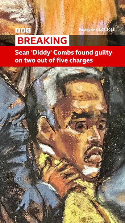 Sean "Diddy" Combs – who was arrested in September last year – is yet to be sentenced. #BBCNews