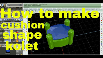 How to make  cushion shape kolet 4/3 matrix 9-jewellery cad design-rhino5/matrix-class room #rhino