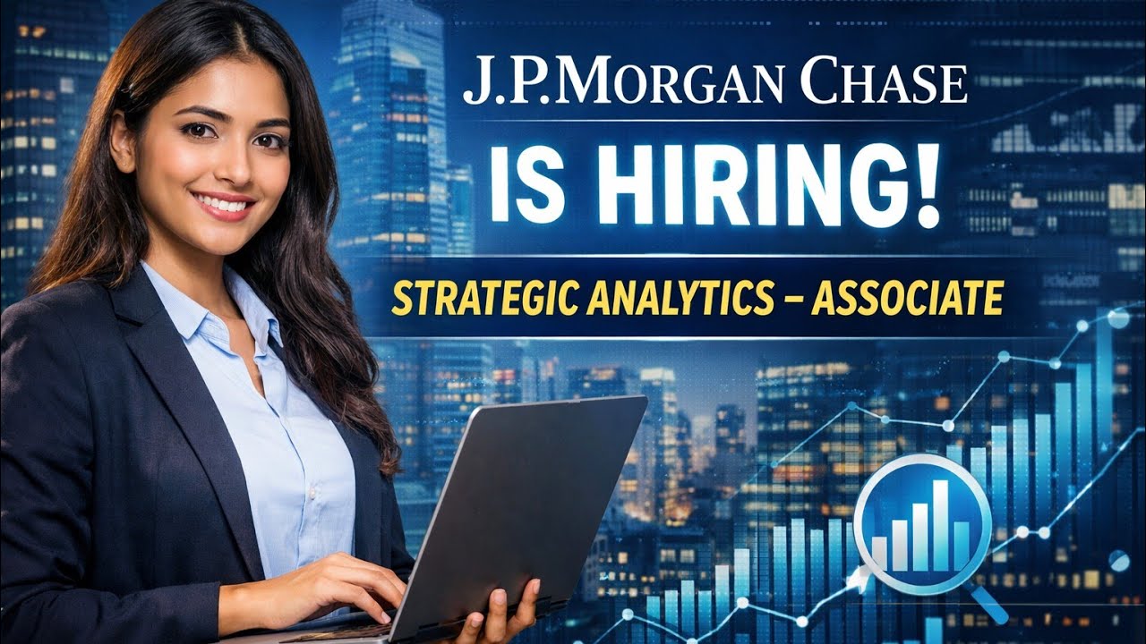 JPMorgan Chase Analytics Job 2025 | Strategic Analytics Associate ...