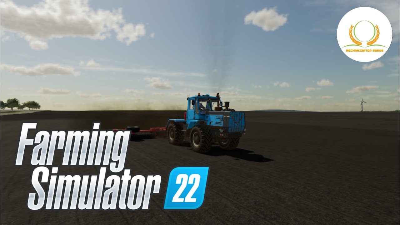 Farming simulator 22-село Владимировка-#2-2000год-культивация, посевная, новая база