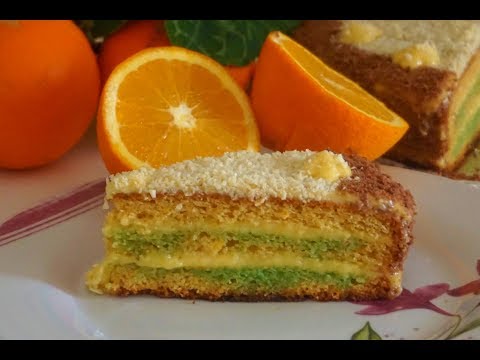 ფორთოხლის ტორტი/Orange cake/Апельсиновый торт/Τούρτα πορτοκάλι /