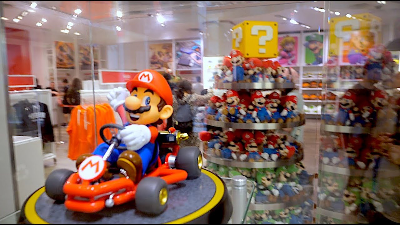 Nintendo New York City Store Tour (July 2023) ft. Super Mario